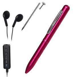 FlukeForest FFR-P700 Pen Type Voice Recorder, Aluminum, Small, One-Button Recording, 71 Hours of Continuous Recording, Voice Detection Automatic Recording, Built-in SLC Memory, Noise Canceling,
