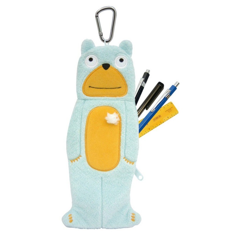 ムッシュ熊雄 カラビナ付きポーチ