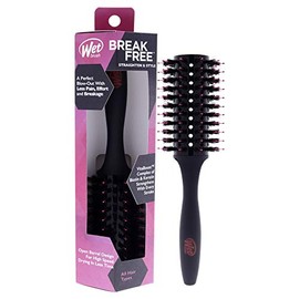 Wet Brush Cepillo redondo para alisar y peinar, para todo tipo de cabello, un soplado perfecto con menos dolor, esfuerzo y rotura, diseño de barril ab