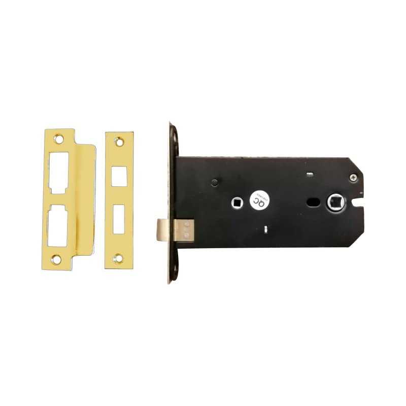 Havy Duty 3 Lever Horizontal Mortice Bathroom Lock 150mm 6"