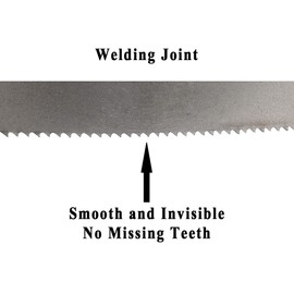 Imachinist S571214 M42 Bi-Metal 57" Inch Long, 1/2" Inch Wide, 0.025" Inch Thick, 14 TPI Bandsaw Blades for Soft Ferrous Metal