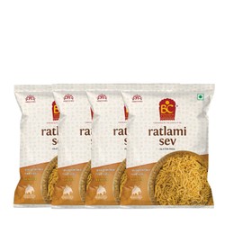 Bhikharam Chandmal Ratlami Sev chana dal I Savory snack I Pack of 4