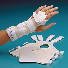 Rolyan Adjustable Ulnar Deviation Splint, Small, Right, Ulnar-Toradial Pull, Wrist Support, Helps Realign Fingers, Corrects Ulnar Deviation, Improves Hand Function, Arthritic Hands, Hand Therapy