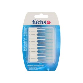 Fuchs Brush n Clean Interdental Brushes, Pack of 20, Pack of 10 (10 x 20 Pieces) | Metal Free | with Fluoride