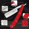 Straight edge razor men without stabilizer barber straight razor with