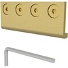 Stone Harbor Hardware Converging Plate for Flat Track Sliding Door