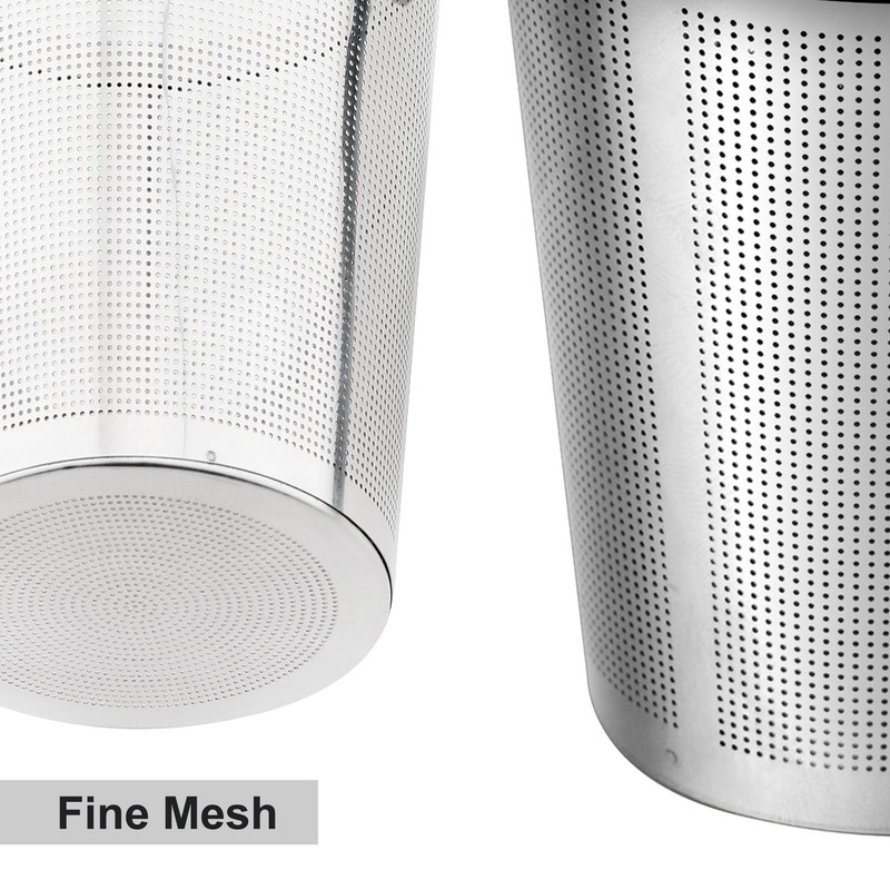 Ipow Tea Infuser 304 Stainless Steel Extra Fine Strainer Steeper