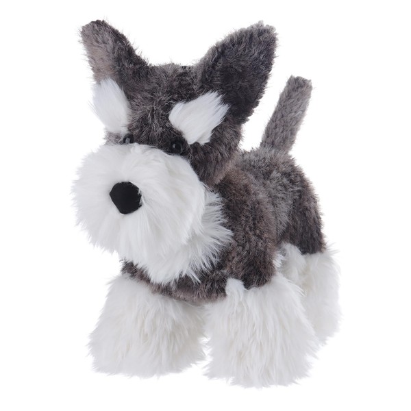 Apricot Lamb Charming Schnauzer Dog Puppy, Plush Toy for Girls,