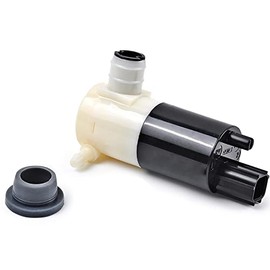 Windshield Washer Pump Replacement for Chrysler | Dodge | Ford | Jeep | Lincoln - OTUAYAUTO Factory OE Style with Grommet 55077241AA