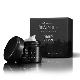 BODI BEAUTY BeAdora Classic Luxurious Intensive Regenerating Night Cream with Lakesis, Hyaluronic Acid, Snail Caviar, Skin Care, Face Cream for Dry Skin, 50 ml