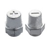 Ampper 3/8"-16 Thread Female Lead Battery Terminal Post Adapter Battery