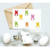 500 Pieces Happy Easter Stickers Colorful Bunny Stickers for Easter
