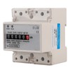 10(40)A Digital 1 phase 2 Wire 4P Din Rail Electric