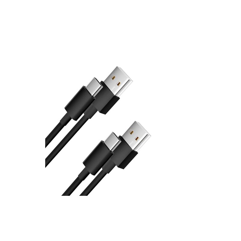 USB A to USB C Cable 6FT 2-Pack Fast Charging
