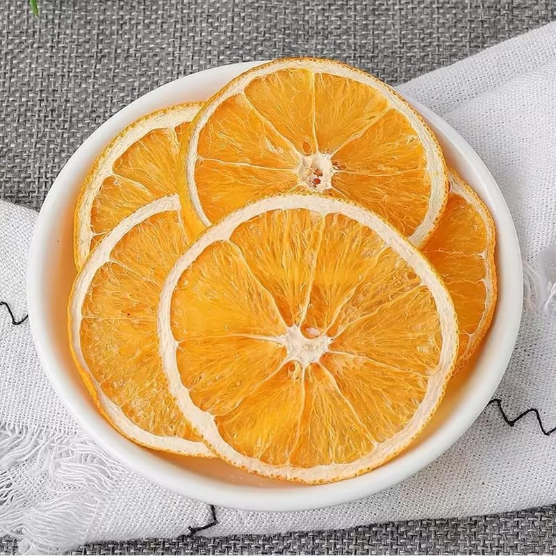 Dehydrated Dried Oranges For Cocktails, Dried Orange Slices 5.3oz/150g, No