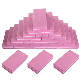 HomeyEra- Materiales de alta calidad de pulidores de uñas: nuestras pequeñas limas de uñas con bloque pulidor están hechas con papel de lija de primer