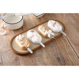 ACFENG - Palitos de paleta de acrílico reutilizables para tartas, mini (2.7 pulgadas), para fiestas, festivales, hogar, juego de 30 unidades (espejo plateado)