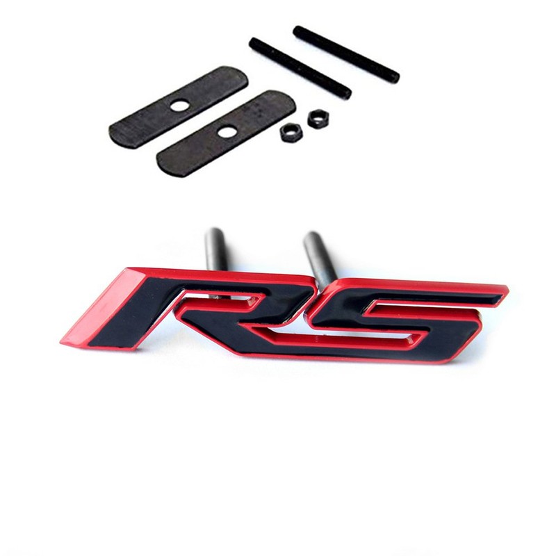 Yoaoo 2Pack OEM Grille Rs Plus Decal Emblem Badge 3D