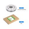 sourcing map 5Pcs M6 Knurled Thumb Nuts, 304 Stainless Steel