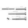 20 Pcs 3/16" Invisible Turnbuckle Kit, 316 Stainless Steel Cable