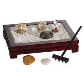 Zen Rock Garden - Deluxe Mini Zen Garden