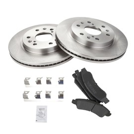 Front Premium Posi Semi Metallic Brake Pads & Rotors Kit for GM Truck