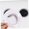 KOMBIUDA External Wall Air Vent Cover Adjustable Dryer Vent Hood