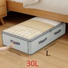 Closiq Large Capacity Clothes Storage Bag – Clear Window for