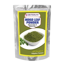 Unitedlys ® Organic Indigo Powder for Hair Care (Green, 200 Grams)