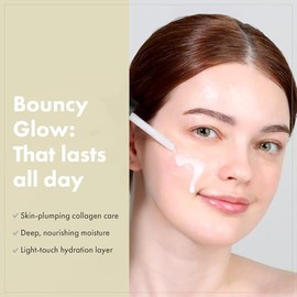 TOSOWOONG Real Collagen Face Serum, Hydrating & Firming Serum with hydrolyzed collagen, Hyaluronic Acid, Plumps, Sagging Skin, Reduces Fine Lines and 