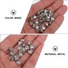 Tofficu Bulk Jewelry Supplies 100pcs Heart Shape Spacer Beads for