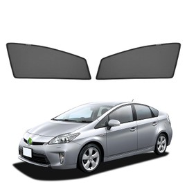 Cartist Mesh Curtain Sunshade, Car Shade, Light Blocking, Ventilation, UV Cut, Magnetic, Easy Removal, Heat Insulation, Model-Specific Interior Accessory, Set of 2