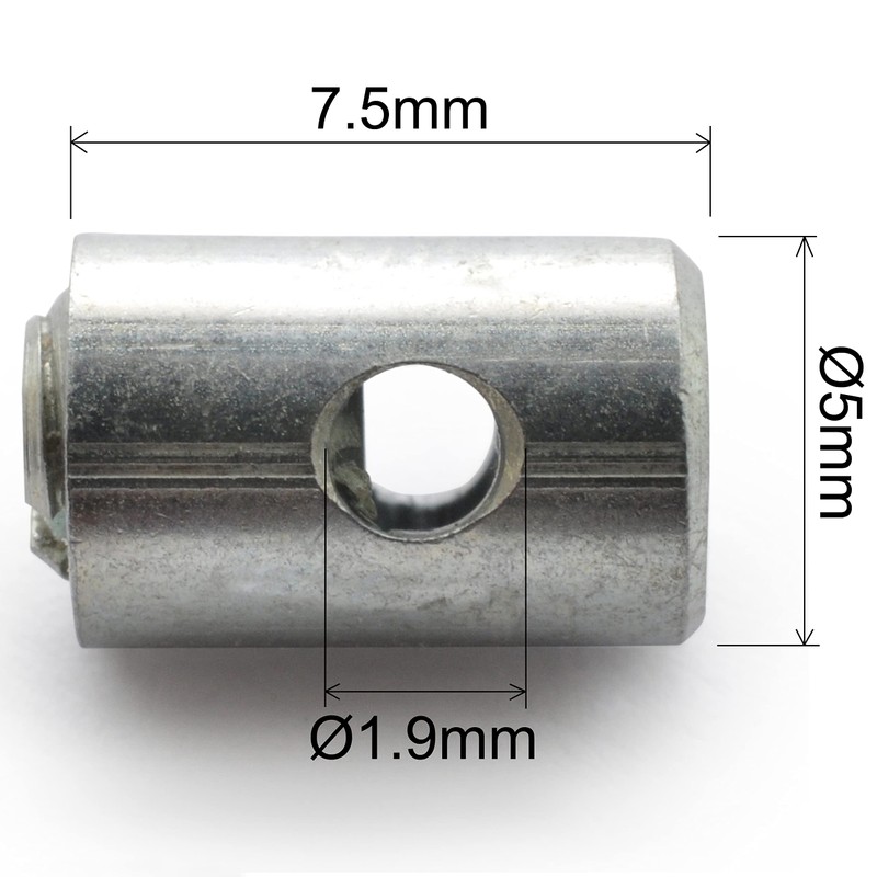 Easyboost Gas Cable Clamp Diameter 5 x 7.5 mm Throttle