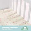 Silentnight Safe Nights Crib Size Fitted Sheets Set 100 Pour