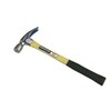 Vaughan 105-38 FS999ML Straight Claw Fiberglass Hammer, Milled Face, 20-Ounce