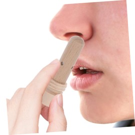 Gatuida Wooden Scent Booster Nose Stick Aromatherapy Tubes for Essential Oil Use Unpainted and Glued Tube for Safe Usage Compact Design Essential Oil