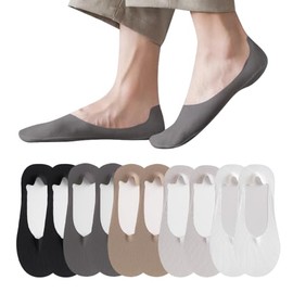 TSGarden Men's Socks, Set of 5, Foot Cover, Ankle Pumps, Socks, No Slip Off, Seamless, Cool Material, Cool, No Stuffy, Deodorizing, Breathable, Sweat Absorbent, Quick Drying, Anti-Slip, Deep Shoes