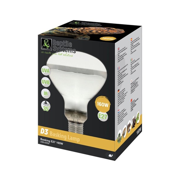 Aquarium Systems 217015 D3 UV Basking Lamp - 160W -
