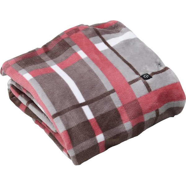 Yamazen YHK-US43(CR) Electric Blanket, Throw Poncho, USB Blanket, 51.2 x