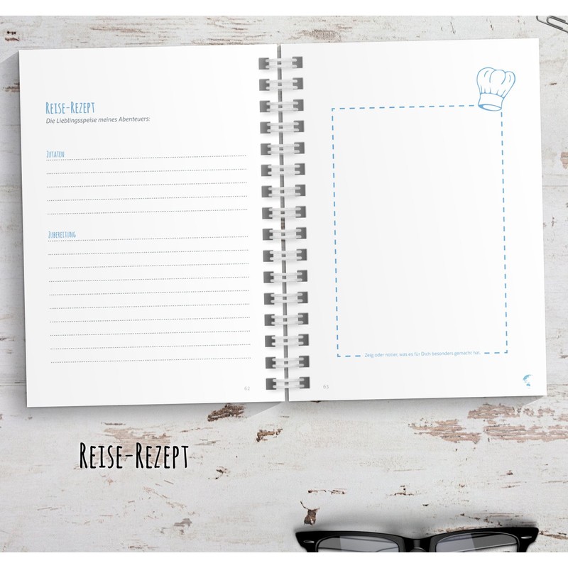 Travel Diary Iceland to Write Yourself or as a Farewell