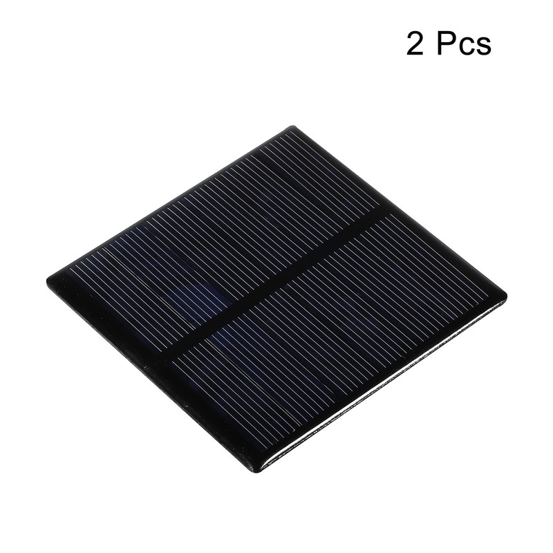 sourcing map Mini Solar Panel Cell 3V 210mA 0.63W 70mm