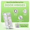 MSC Stainless Steel Door Hinges 3 Inch – Heavy Duty