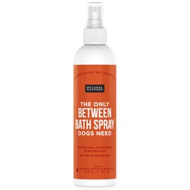 Natural Rapport Dog Cologne Spray - Spiced Apple & Pumpkin Scent - The Only Between Bath Spray Dogs Need - Convenient, Dog Deodorant Spray and Pet Odor Eliminator Perfume (8 fl oz.)