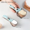 2pcs Adjustable Measuring Cups and Spoons Set Magnetic for Cooking,