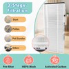 4 Pack Air Filter Replacement for Panasonic, Compatible with Panasonic