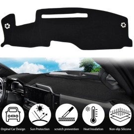 Unbranded Non-Slip Dash Mat Dashboard Cover For 2022-2025 Chevy Silverado/GMC Sierra 1500