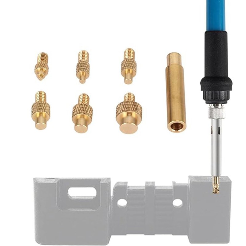 Heat Set Insert Tips for Sizes M2 M2.5 M3 M4