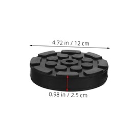 ULTECHNOVO Automotive Repair Jack Pads 4pcs Rubber Jack Pads Anti-Slip Design Versatile Use