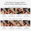 Wordsworth & Black Primori Fountain Pen Set [Blue Gold]; Extra