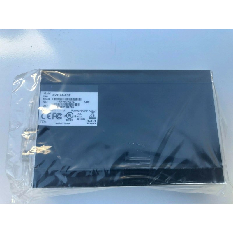 ADT-PULSE MODEL NV412A WIRED IP VIDEO SERVER ANALOG ENCODER *ANALOG
